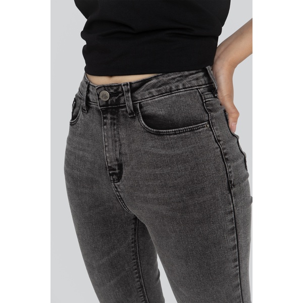 Quần jean MAYBI skinny xám nhạt