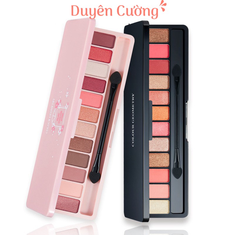 (Rẻ Vô Địch) Phấn Mắt 12 Ô Màu Lameila Play Color Eyes Kèm Cọ Trang Điểm shopduyencuong