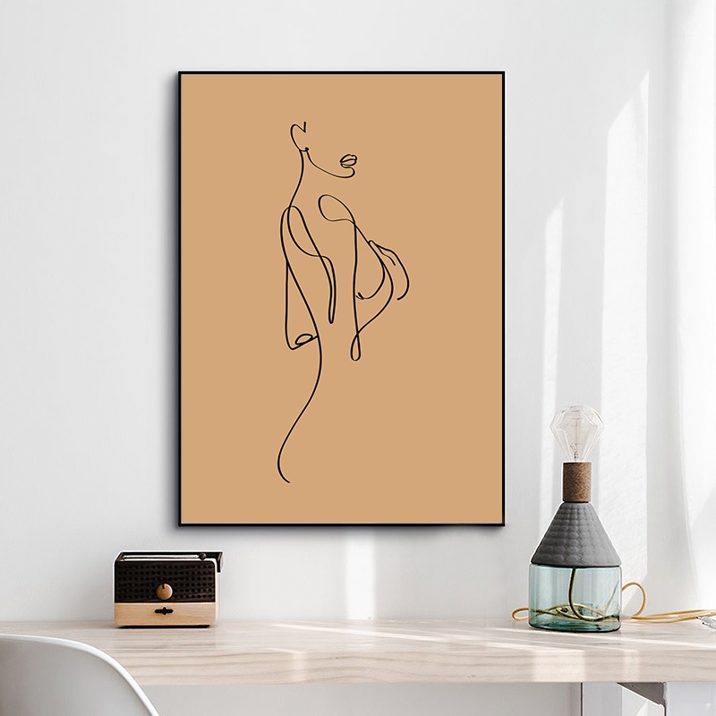 Tranh Canvas Không Khung Treo Tường Trang Trí Nội Thất Theo Phong Cách Bắc Âu
