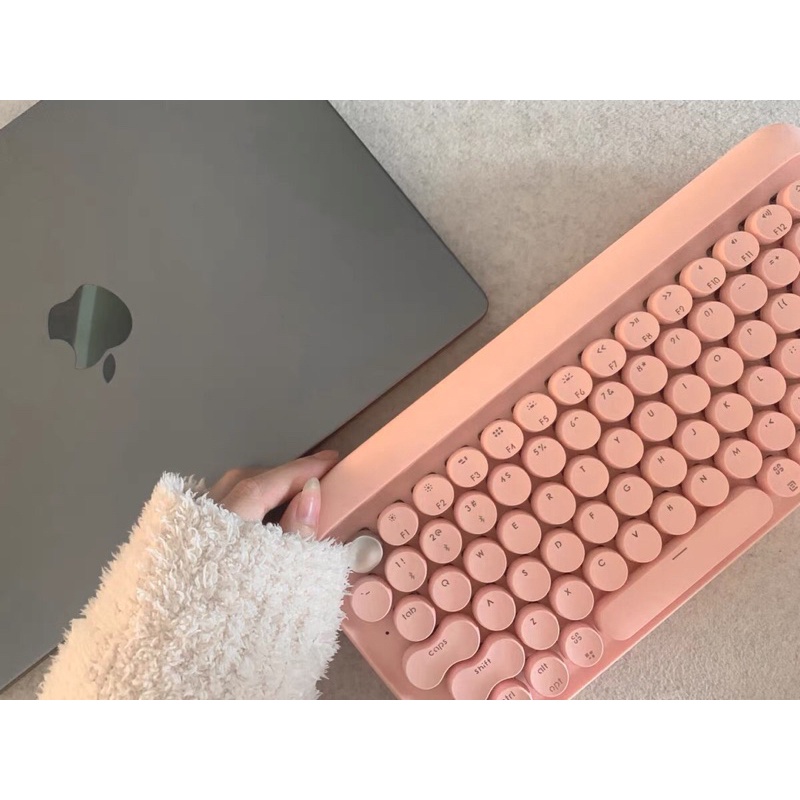 Bàn phím cơ không dây bluetooth Lofree bản giới hạn hoa anh đào chính hãng