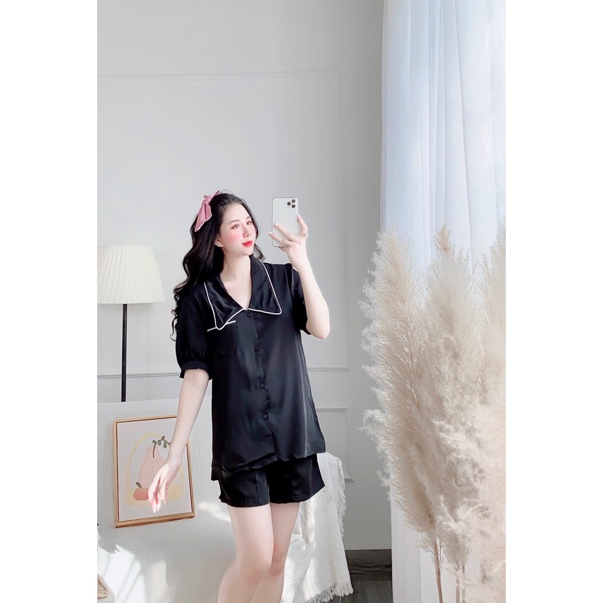 💞💞💞Đồ Mặc Nhà Pijama Lụa Latin quần ngắn Freesize -💯💯💯💯 | BigBuy360 - bigbuy360.vn