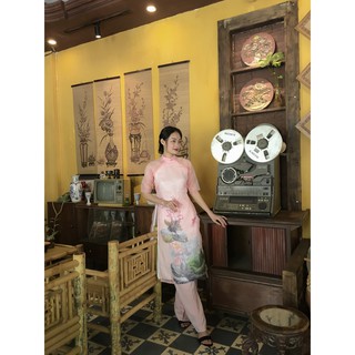 áo dài nữ ⚡ FREESHIP ⚡Áo dài nữ cách tân chất vải Ozanga cao cấp thời trang nữ