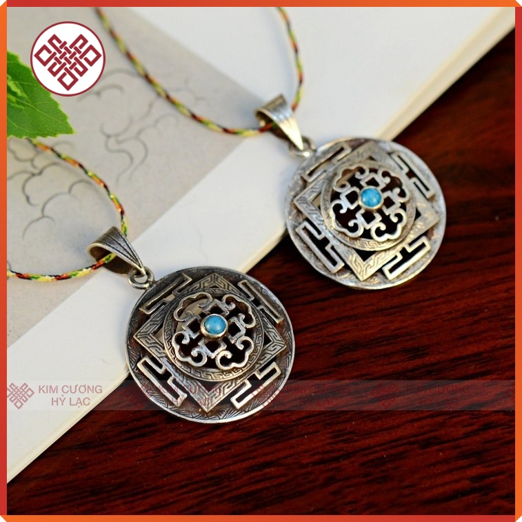 Mặt Dây Mandala [Kim Cương Hỷ Lạc] Thủ Công Nepal
