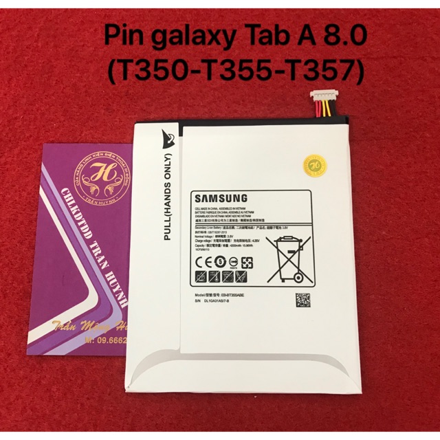 Pin galaxy Tab A 8.0(T350-T355-T357)zin