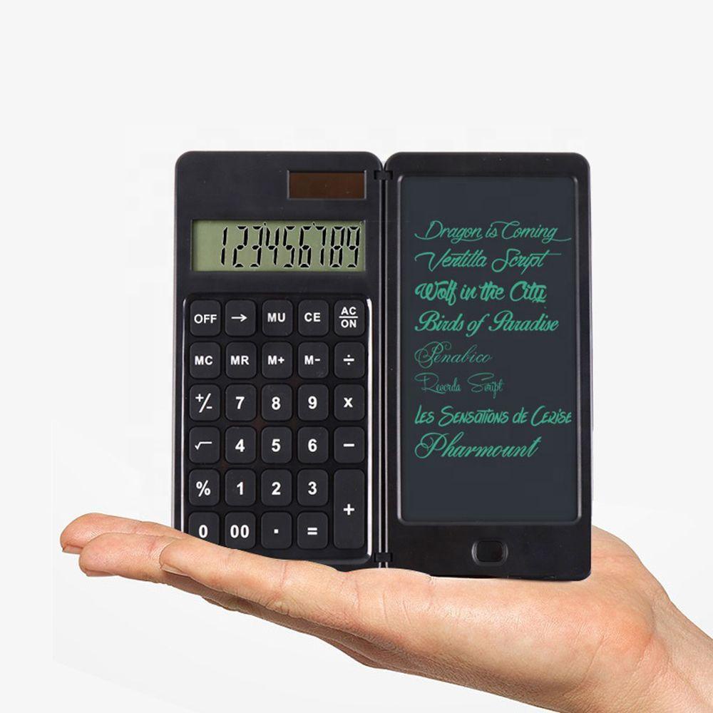 JARRED Máy Tính Calculadoras Hai Nút Sử Dụng Năng Lượng Mặt Trời Màn Hình Lcd Đa Năng