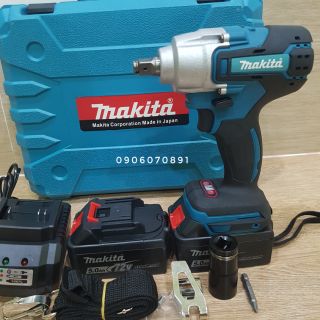 Máy bulong Makita 2pin máy xiết mở bulong bắt vít 2 trong 1