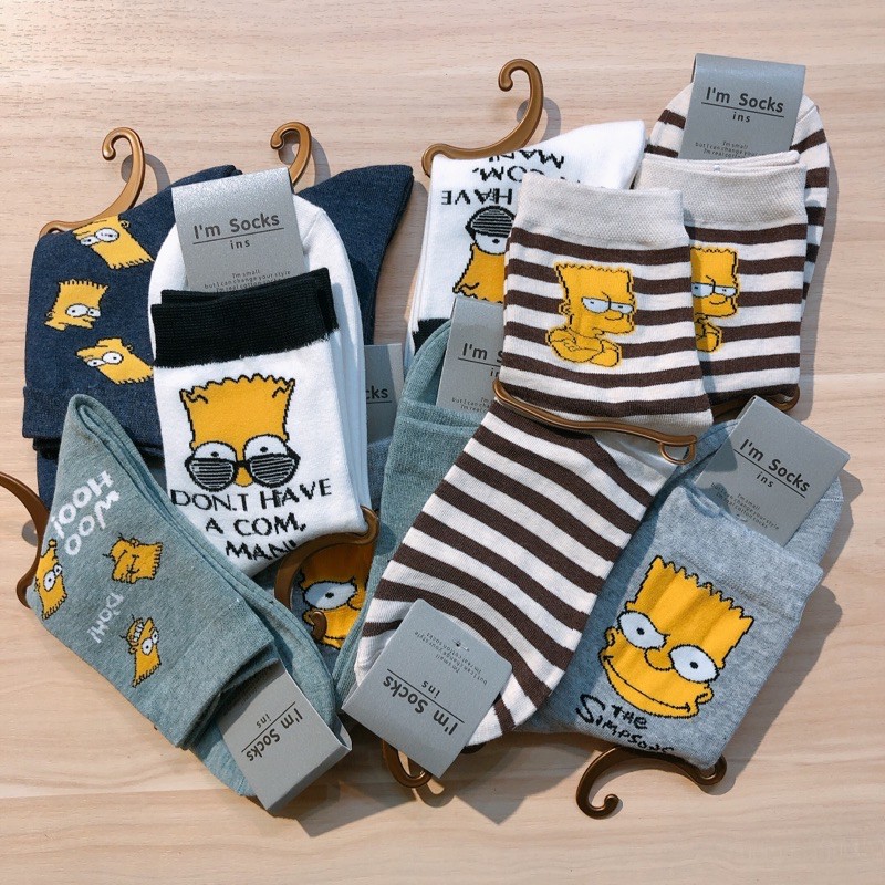 Tất vớ cao cổ 10cm hình Simpson - tiemcuaan