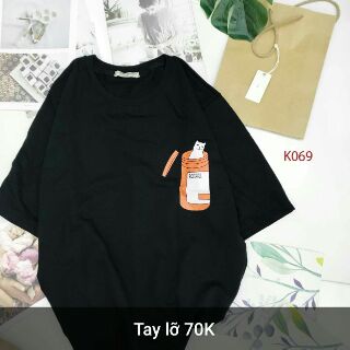 Combo 10 áo thường 1 tay lỡ Say Happy
