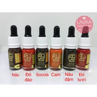 (THANH LÝ) Mực phun xăm Berlin bám nhanh, màu lên đậm