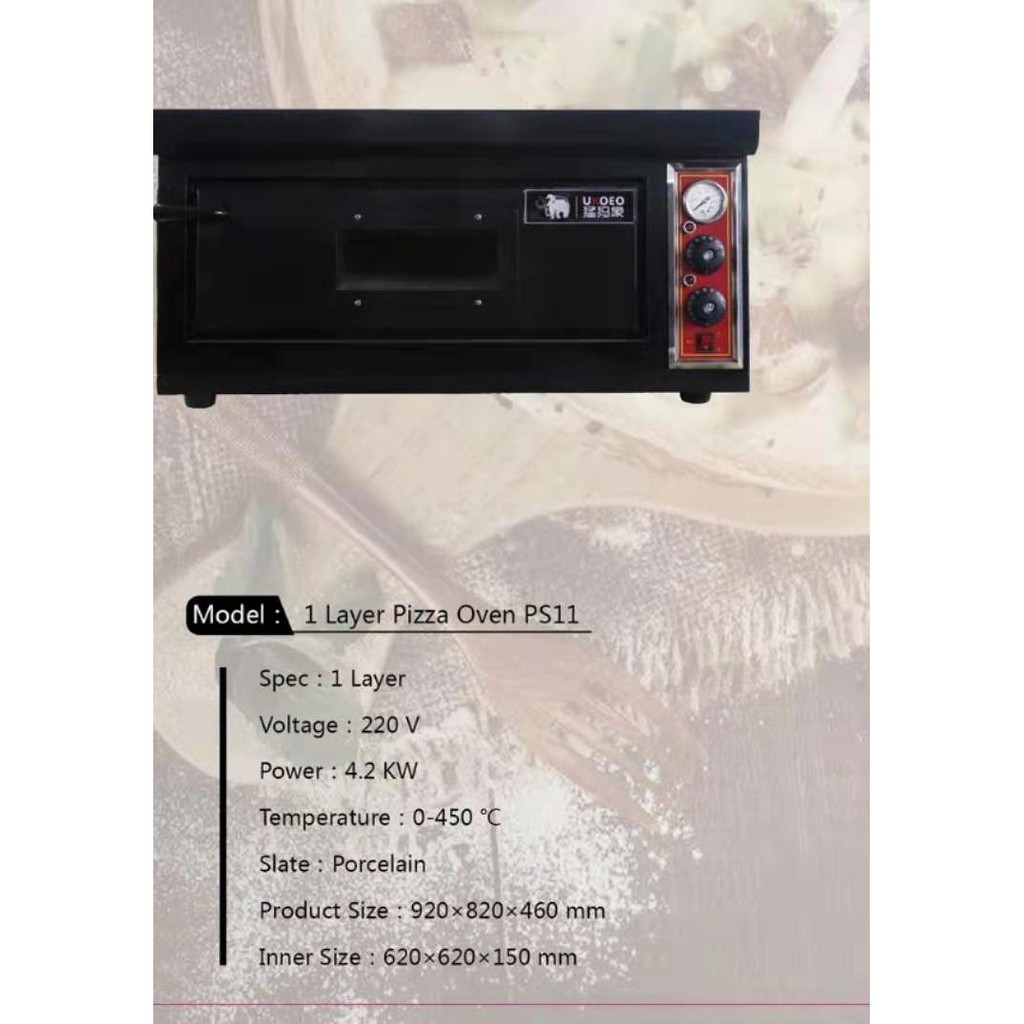 [Mã ELHADEV giảm 4% đơn 300K] Lò nướng Ukoeo HBD - 5002 công suất 1800W dung tích 52L