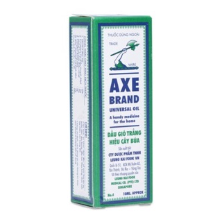 Dầu gió trắng Cây Búa Axe Brand Universal Oil giảm các triệu chứng cảm lạnh, ho khan (5ml)