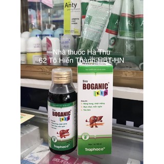 Siro Boganic Kid- Hỗ trợ giải độc gan