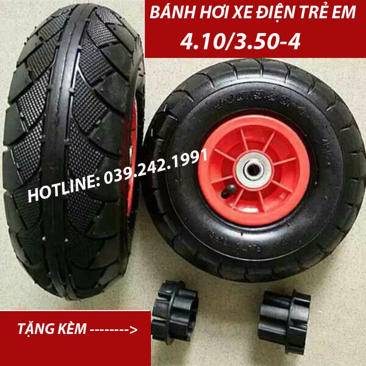 Bánh Hơi Chuyên Chế Xe Điện Trẻ Em | Loại Đẹp Hàng Chất Lượng Cao [ TẶNG KÈM KHẨU NỐI ]