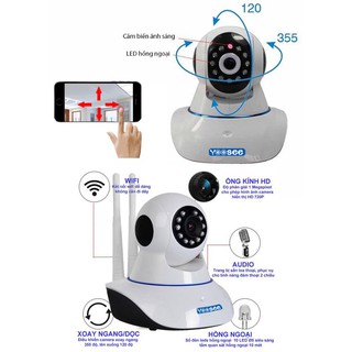 CAMERA GÓC RỘNG - YOOSEE 2.0 Mp - FULL HD 1080P