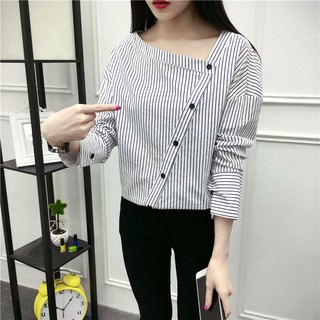 (XẢ KHO)ÁO SƠ MI KIỂU KẺ SỌC TRẺ TRUNG.