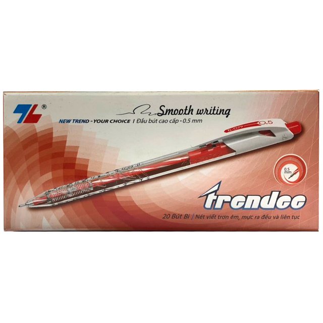 Bút bi Thiên Long TL 079 viết bi TL đủ 3 màu XANH ĐỎ ĐEN CAM KẾT CHÍNH HÃNG