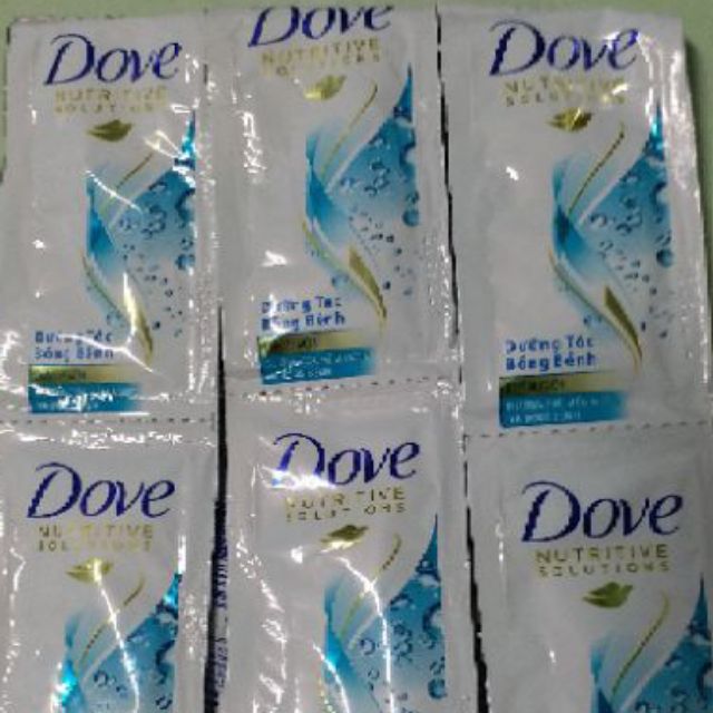 Dầu gội/ dầu xả Dove phục hồi hư tổn dây 12 gói