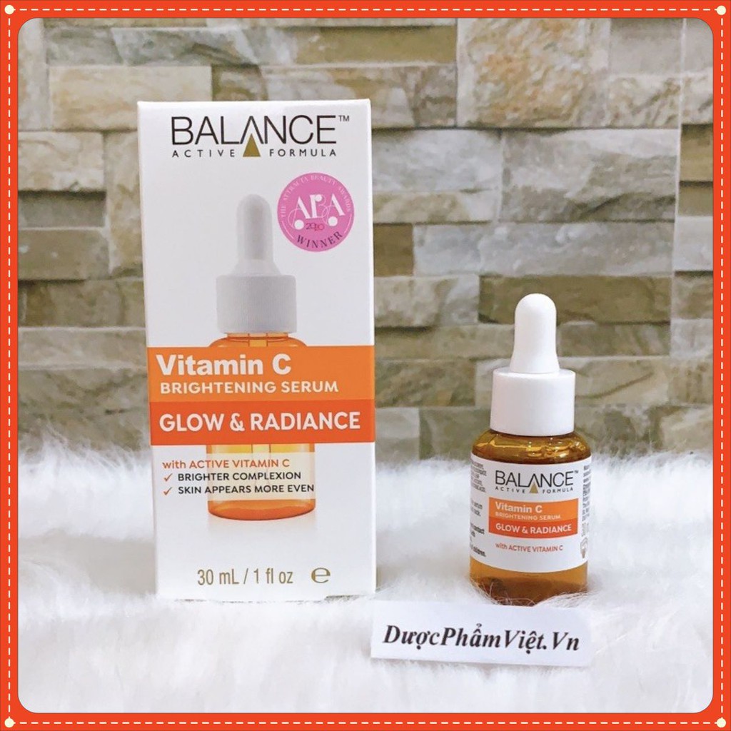 Serum Vitamin C Balance Active Formula Giúp Trắng Da Mờ Thâm