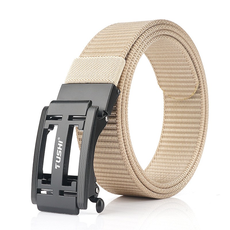 Thắt lưng dây nylon khóa tự động tiện lợi cho nam 120cm