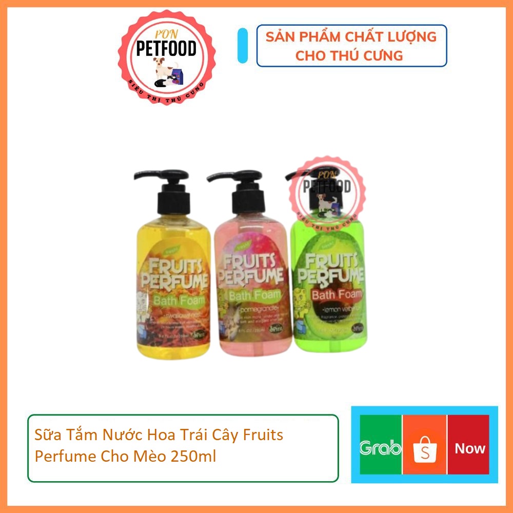 Sữa Tắm Nước Hoa Trái Cây Fruits Perfume Cho Mèo 250ml