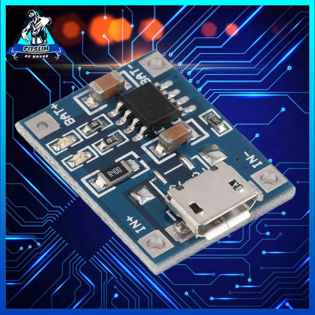 5V Mini MICRO USB 1A TP4056 Pin Lithium Mô-đun sạc Bảng sạc