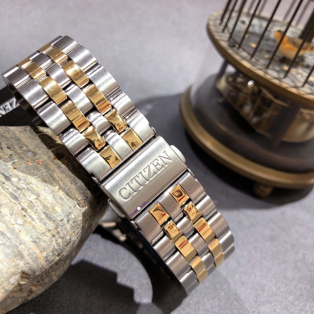 Đồng hồ nam Citizen CA7004-54A Eco-Drive dây thép