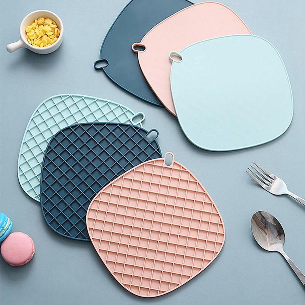 Tấm Lót Ly Bằng Silicon Mềm Cách Nhiệt Đa Năng Tiện Dụng Cho Nhà Bếp