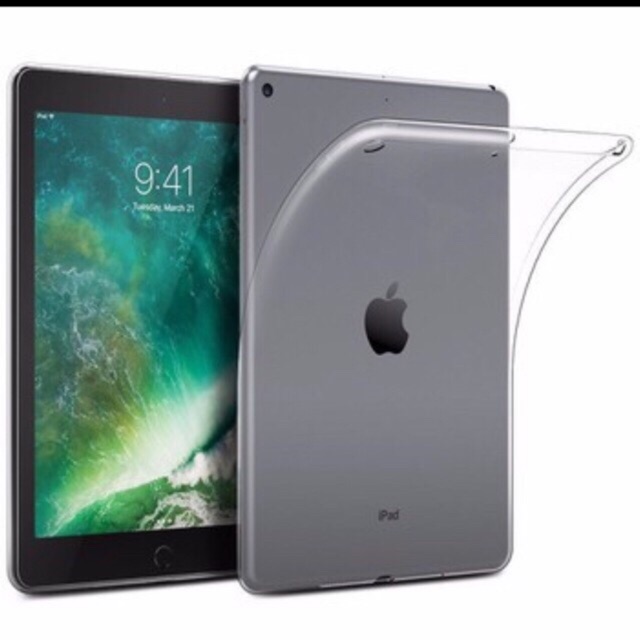 Ốp Lưng Silicon Dẻo Trong Suốt iPad 2/3/4/Air 1/Air2/pro10.5/11inch/12.9 (2017)/12.9 (2018)/9.7