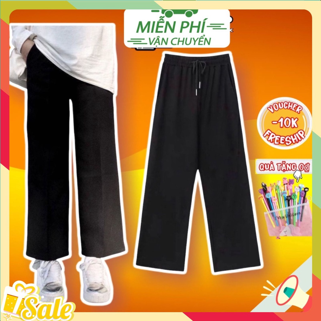 Quần jean nữ ống rộng quần bò nữ lưng cao ống suông đứng  phong cách Hàn Quốc Ullzang thời trang đường phố 4 mùa | BigBuy360 - bigbuy360.vn