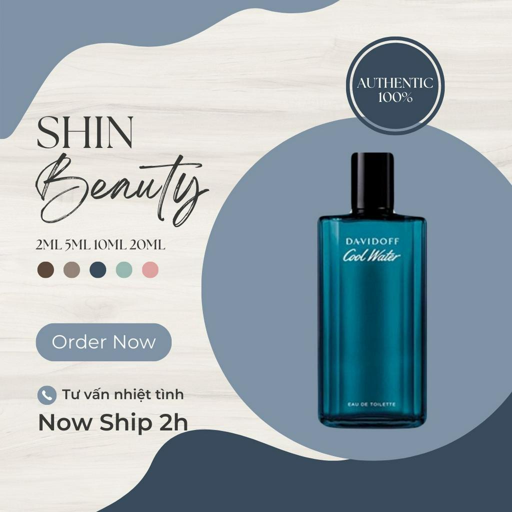 Nước hoa nam tươi mát Davidoff Cool Water mạnh mẽ, cổ điển đầy gợi cảm