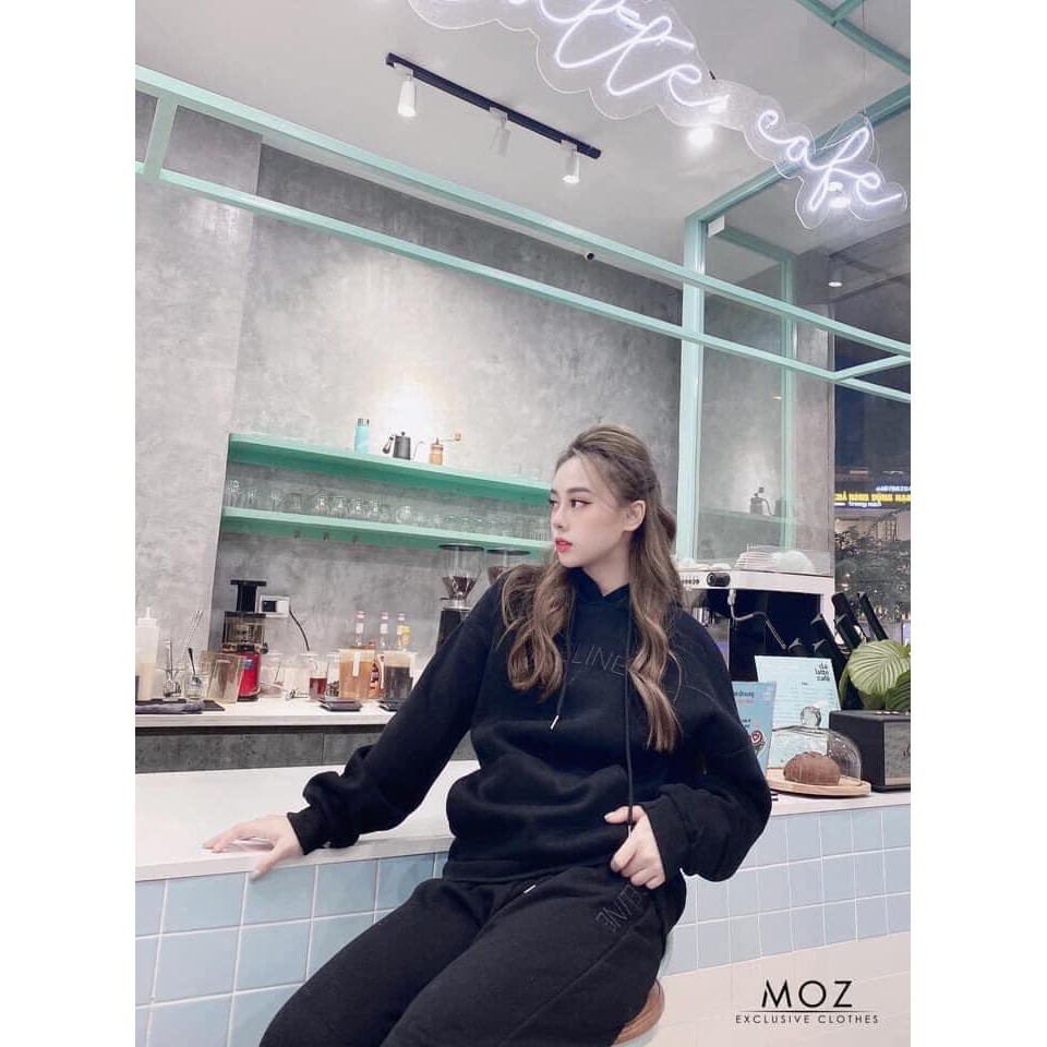 đơn 50K] [❤️𝗛𝗢𝗧❤️𝗧𝗥𝗘𝗡𝗗❤️]Bộ Nỉ Bông Cổ Chui Cao Cấp kèm Mũ Cho Nữ | BigBuy360 - bigbuy360.vn