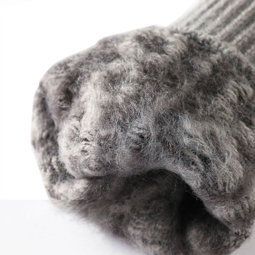 Găng tay dệt kim MIHAN1 giữ ấm mùa đông có thể dùng màn hình cảm ứng