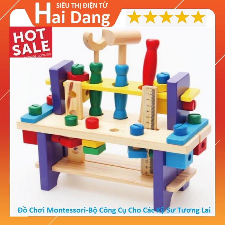 Đồ Chơi Lắp Ráp Đồ Chơi Cho Bé Trở Thành  Kỹ Sư Tương Lai Đồ Chơi Montessori