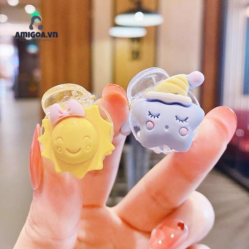Kẹp Tóc Hình Vương Miện Ba Chiều Dễ Thương Thời Trang Mùa Hè Cho Bé
