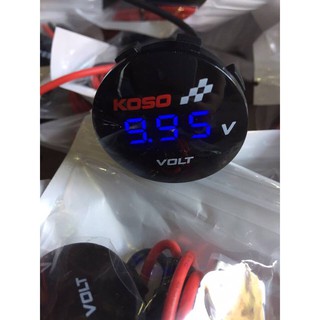 GIÁ SỈ - Đồng hồ Koso Tròn mini báo vol - chính hãng