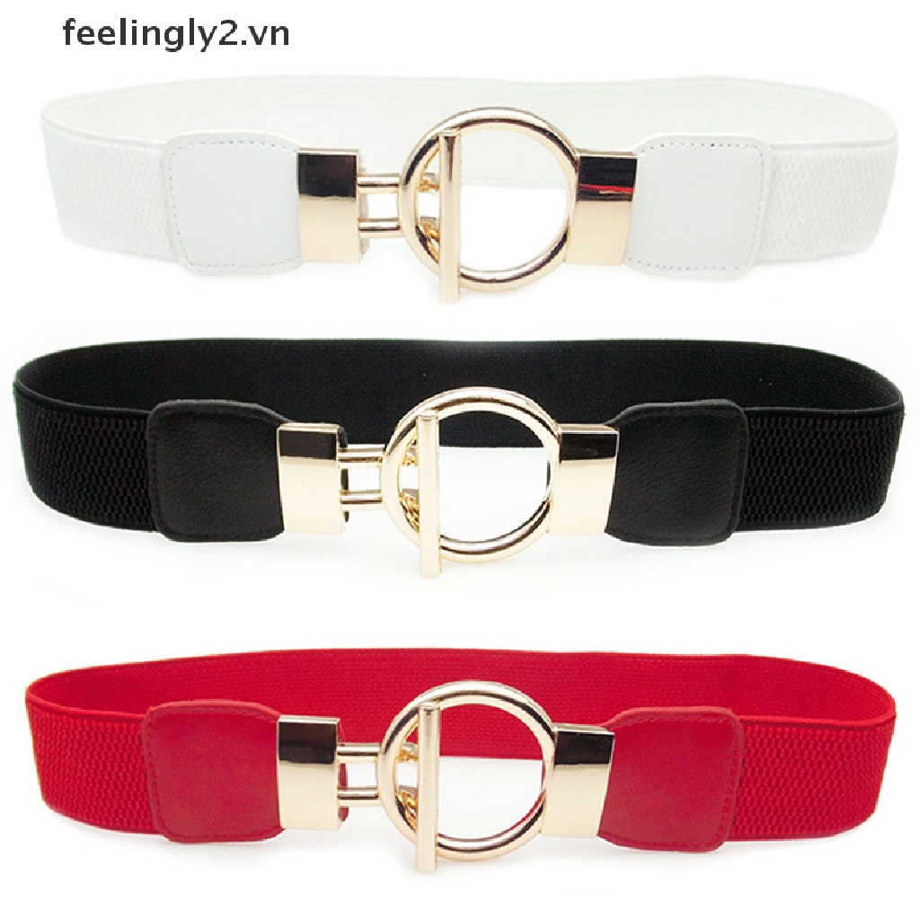 Thắt Lưng Bản Rộng Co Giãn Thời Trang Cho Nữ