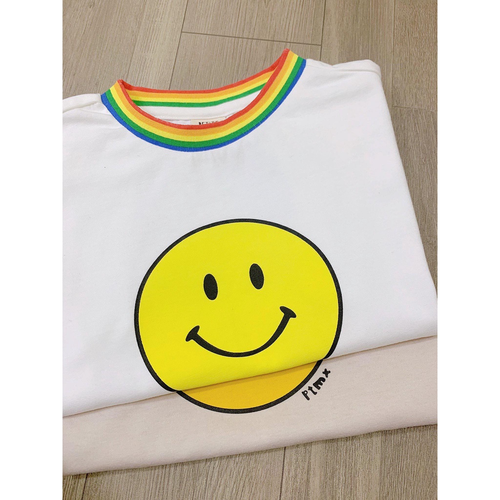 Bộ thể thao Petite cotton mặt cười
