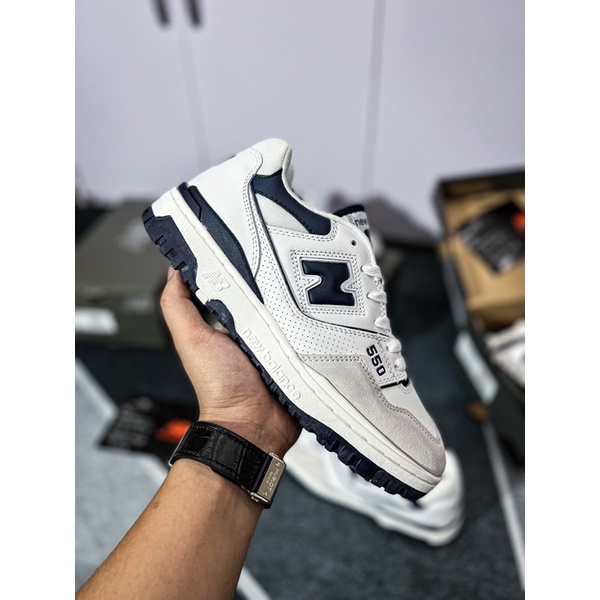 Giày thể thao New Balance 550 - White Navy BEST full box