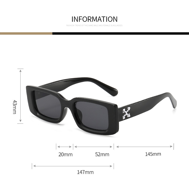 Kính Mát Gọng Vuông Màu Kẹo Phong Cách Âu Mỹ Thời Trang Cho Nữ