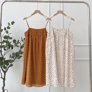Đầm DIDI- Đầm 2 dây nhún ngực