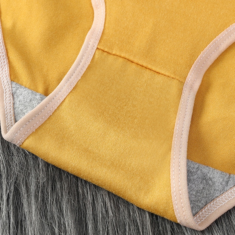 Quần Lót Không Đường May Màu Sắc Trơn Quyến Rũ Thoáng Khí Dành Cho Nữ