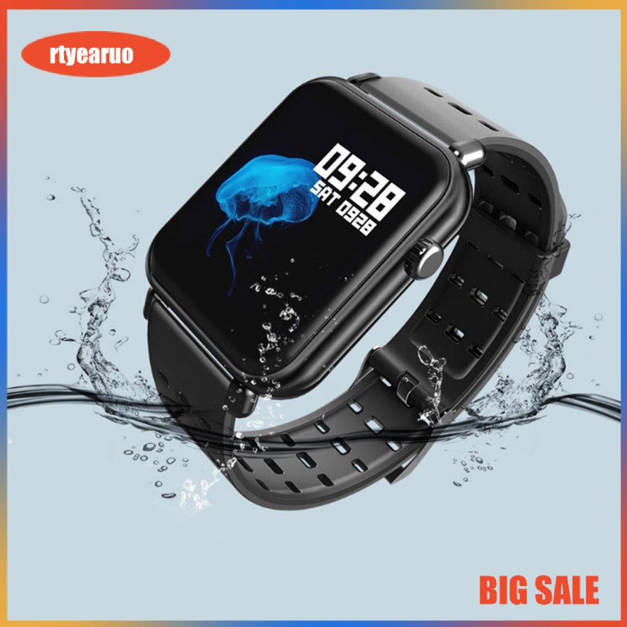 【199k0207】1.3 Inch Color Screen Smart Bracelet Real-time Heart Rate Smartwatch