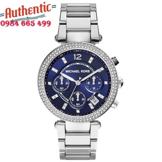Đồng hồ nữ michael kors parker chronograph navy mk6117