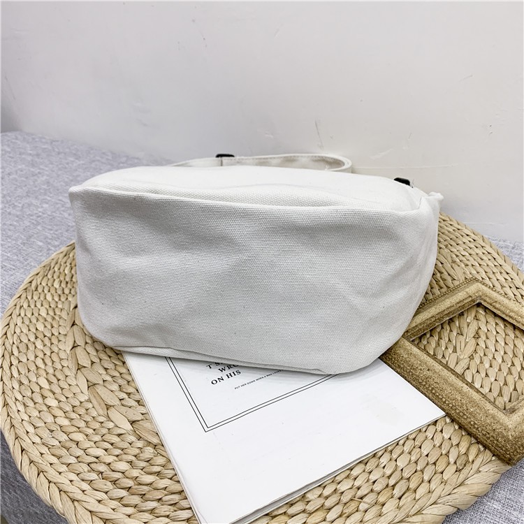 Túi Vải Canvas Đeo Chéo Đi Học Chất Đẹp Phong Cách Ulzzang Hàn Quốc TVA03