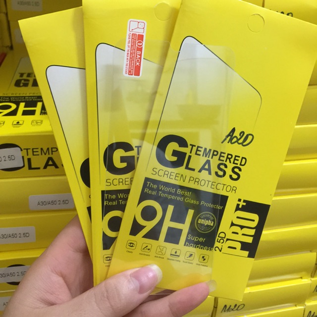 Bộ 3 kính cường lực Samsung A20