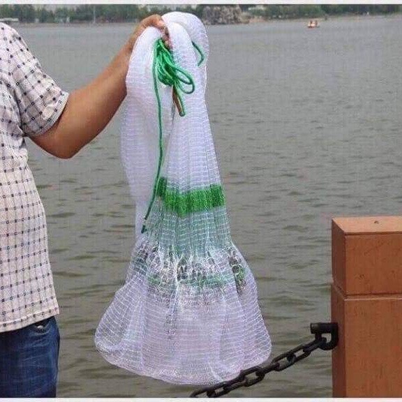 Chài cá, chài cước chân sích cao 3 mét nặng 3,7kg