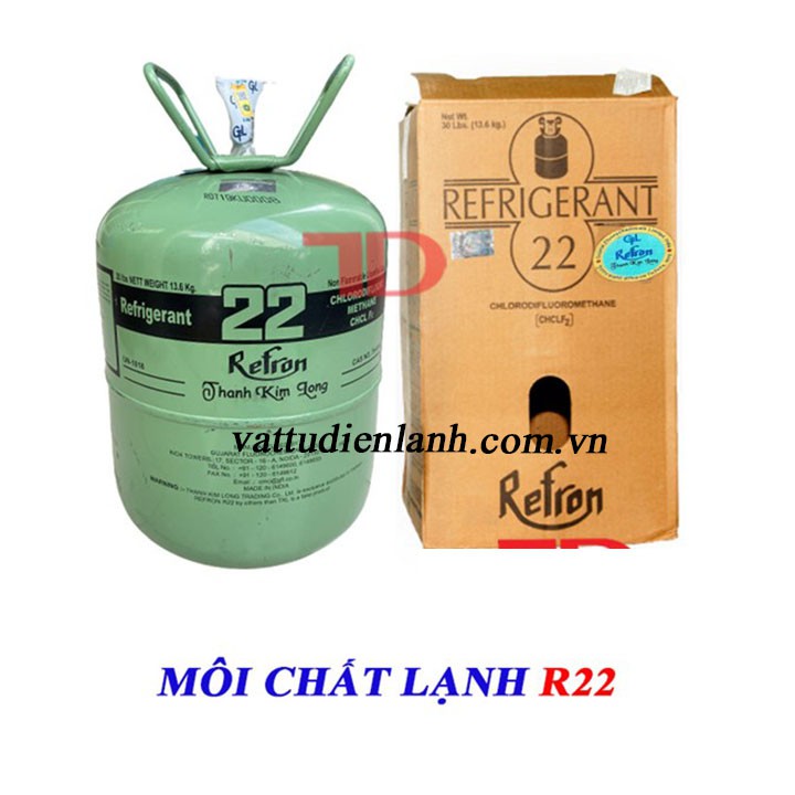 Môi chất lạnh các loại R134A R22