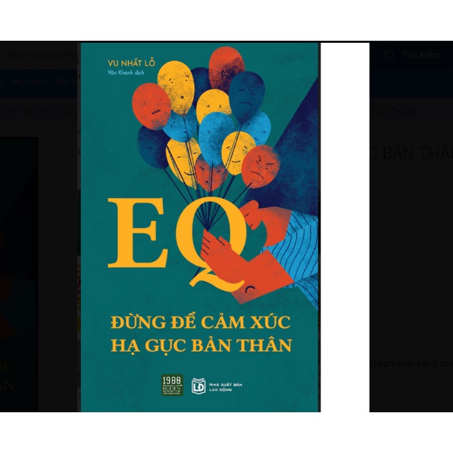 Sách - EQ - Đừng Để Cảm Xúc Hạ Gục Bản Thân 1980
