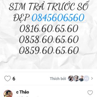 SIM SỐ ĐẸP GIÁ RẺ