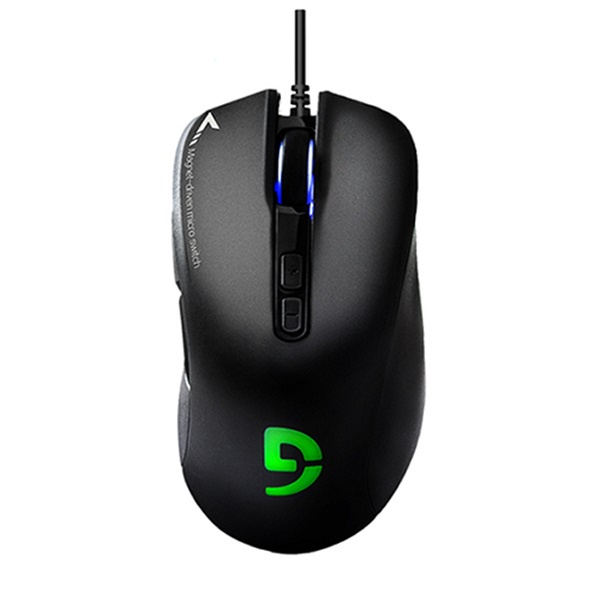 Chuột mini máy tính không dây có dây chơi game gaming chính hãng cao cấp giá rẻ bluetooth FUHLEN G90 Pro Black 32014